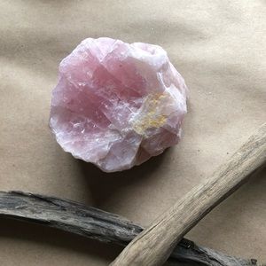 Rose Quartz Crystal Pink Bohemian Rose